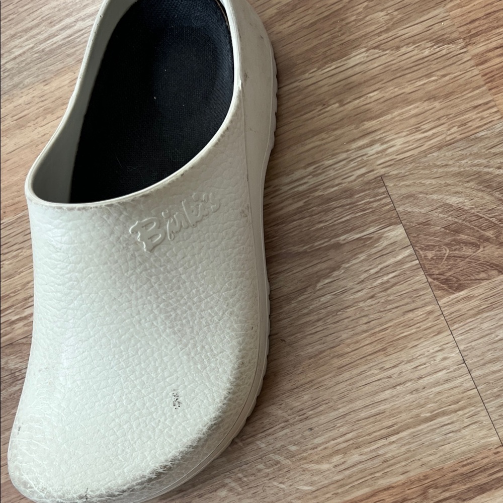 Birkenstock White Women's Slippers